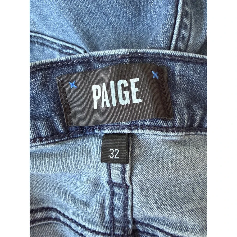 Paige Federal‎ Slim Straight Jeans Mens 32 Dark Blue Wash 101-2107435